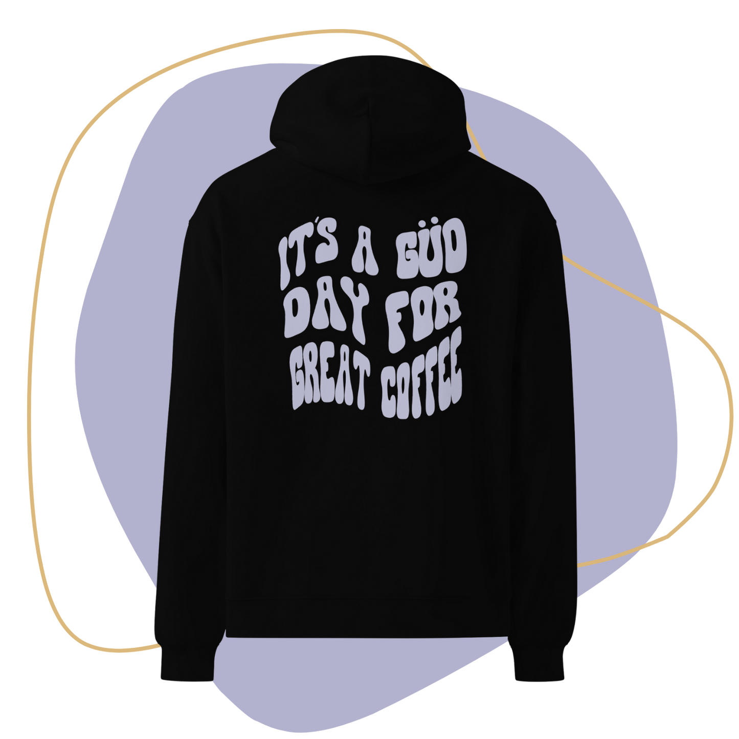 GÜDBRÜ Cozy Coffee Lover's Hoodie